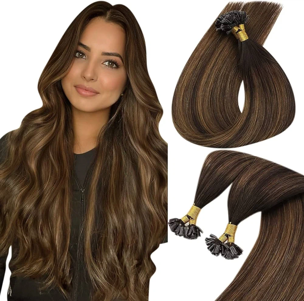 Wavy U tip hair extension Wavy U tip hair extension